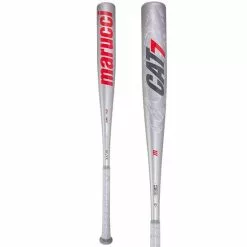 Clearance – Marucci CAT 7 Silver (-3) BBCOR Baseball Bat: MCBC72S