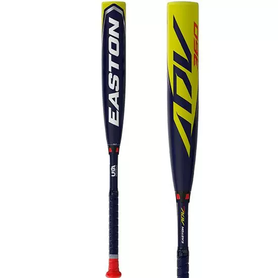 Clearance – 2022 Easton ADV 360 (-5) 2 5/8″ USA Baseball Bat: YBB22ADV5