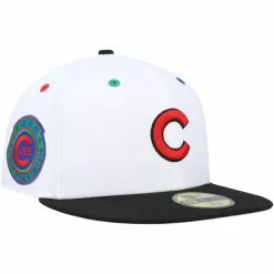 Men's Chicago Cubs New Era White/Black 1962 MLB All-Star Game Primary Eye 59FIFTY Fitted Hat