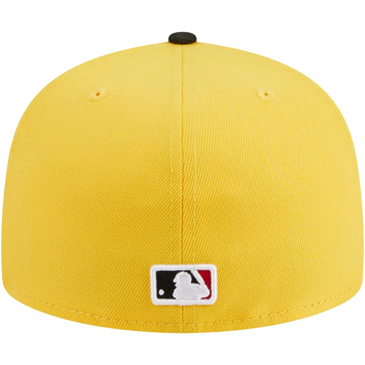 Men's Chicago Cubs New Era Yellow/Black Grilled 59FIFTY Fitted Hat - Image 4