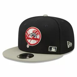 Men's New York Yankees New Era Navy/Gray Flawless 9FIFTY Snapback Hat