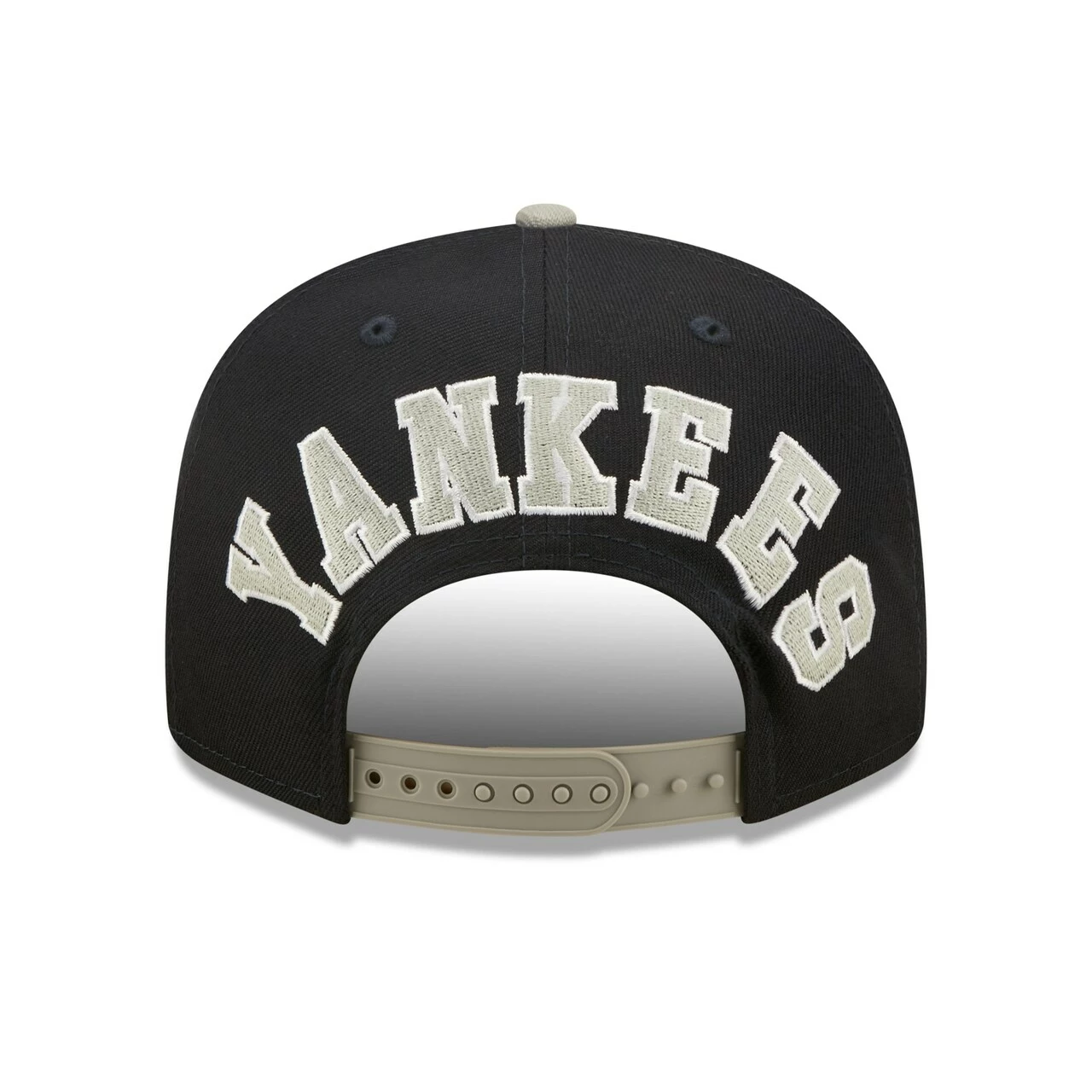 Men's New York Yankees New Era Navy/Gray Flawless 9FIFTY Snapback Hat - Image 4