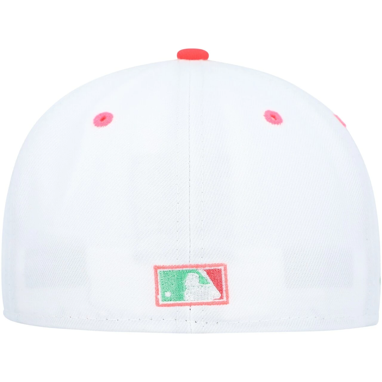 Men's Chicago Cubs New Era White/Green Watermelon Lolli 59FIFTY Fitted Hat - Image 4