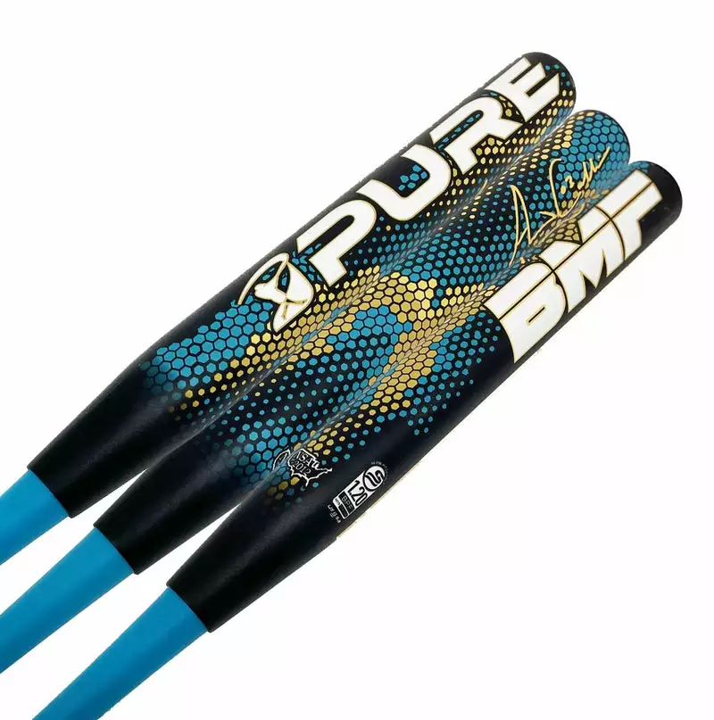 Clearance – 2022 PURE Sports Andrew Collins BMF Signature 2PC 13″ USSSA Slowpitch Softball Bat - Image 2