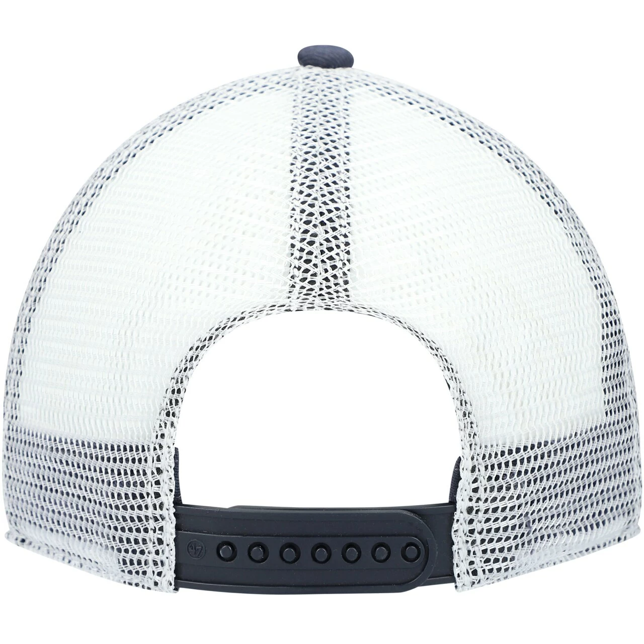 Men's New York Yankees '47 Navy Lake Shore Patch Clean Up Trucker Snapback Hat - Image 4