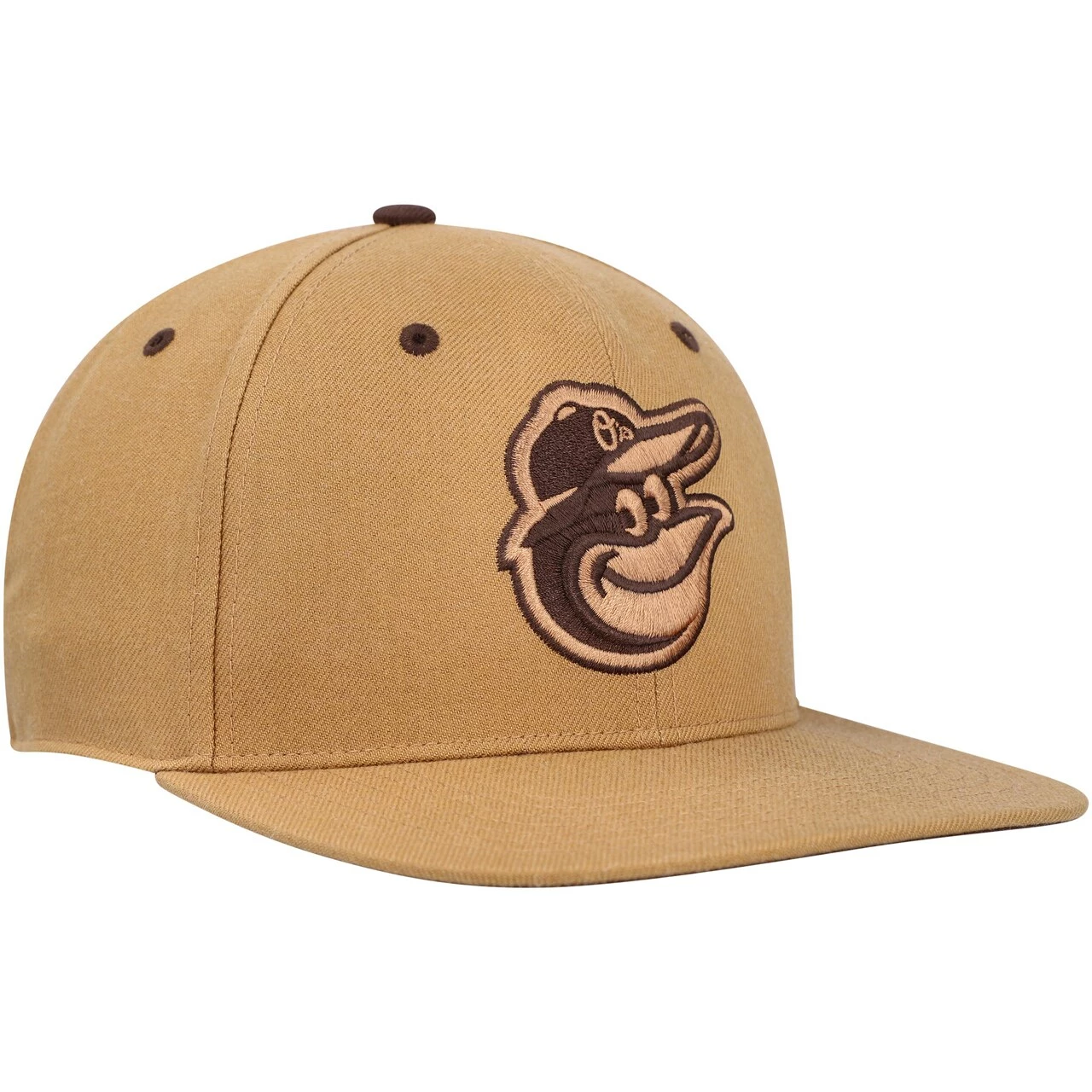 Men's Baltimore Orioles '47 Toffee Captain Snapback Hat - Image 3