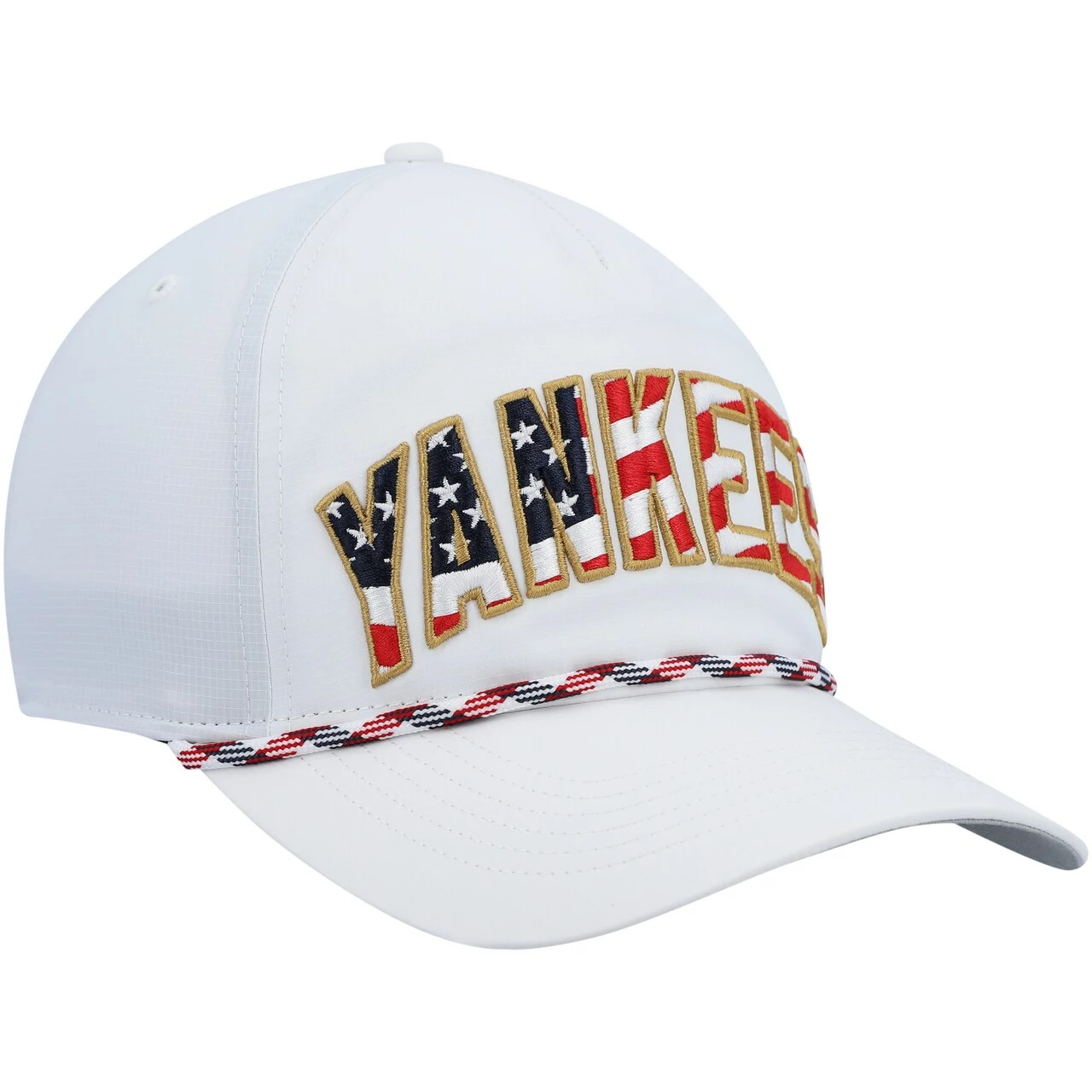 Men's New York Yankees '47 White Flag Flutter Hitch Snapback Hat - Image 3
