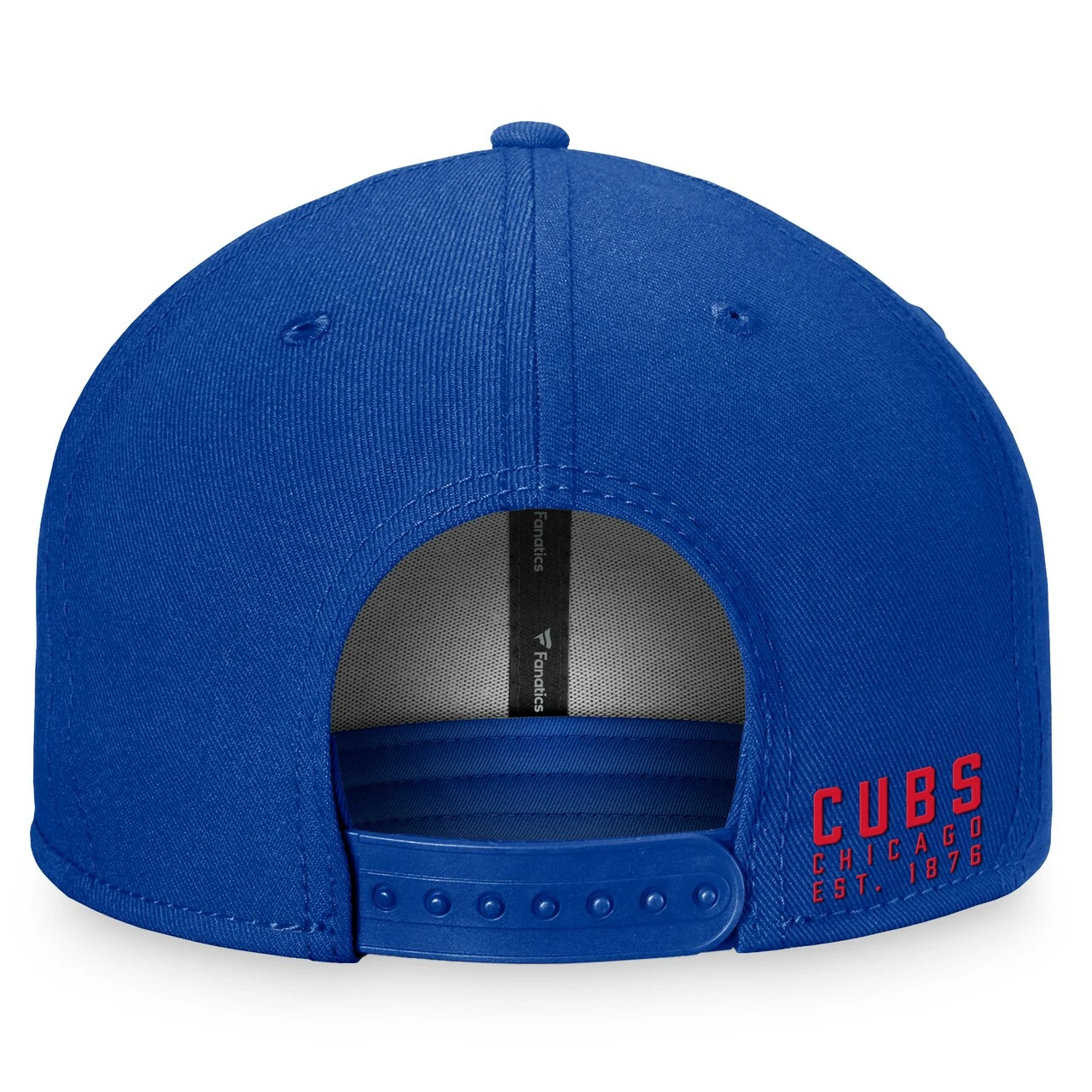 Men's Chicago Cubs Fanatics Branded Royal Fundamental Shadow Snapback Hat - Image 4