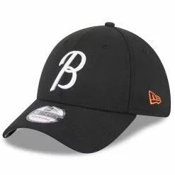 Men's Baltimore Orioles New Era Black 2023 City Connect 39THIRTY Flex Fit Hat