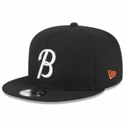 Men's Baltimore Orioles New Era Black 2023 City Connect 9FIFTY Snapback Adjustable Hat