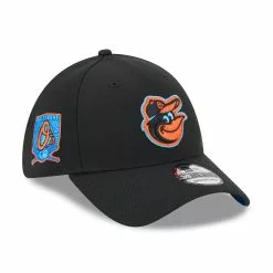 Men's Baltimore Orioles New Era Black 2023 MLB Father's Day 39THIRTY Flex Hat