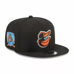 Men's Baltimore Orioles New Era Black 2023 MLB Father's Day 9FIFTY Snapback Hat