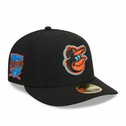 Men's Baltimore Orioles New Era Black 2023 MLB Father's Day Low Profile 59FIFTY Fitted Hat