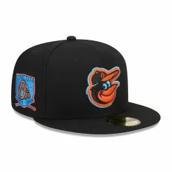 Men's Baltimore Orioles New Era Black 2023 MLB Father's Day On-Field 59FIFTY Fitted Hat