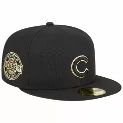 Men's Chicago Cubs New Era Black 2023 59FIFTY Day Fitted Hat