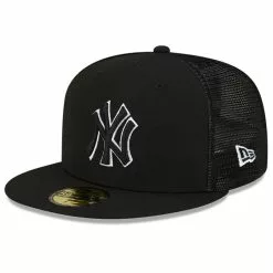 Men's New York Yankees New Era Black 2023 Batting Practice 59FIFTY Fitted Hat