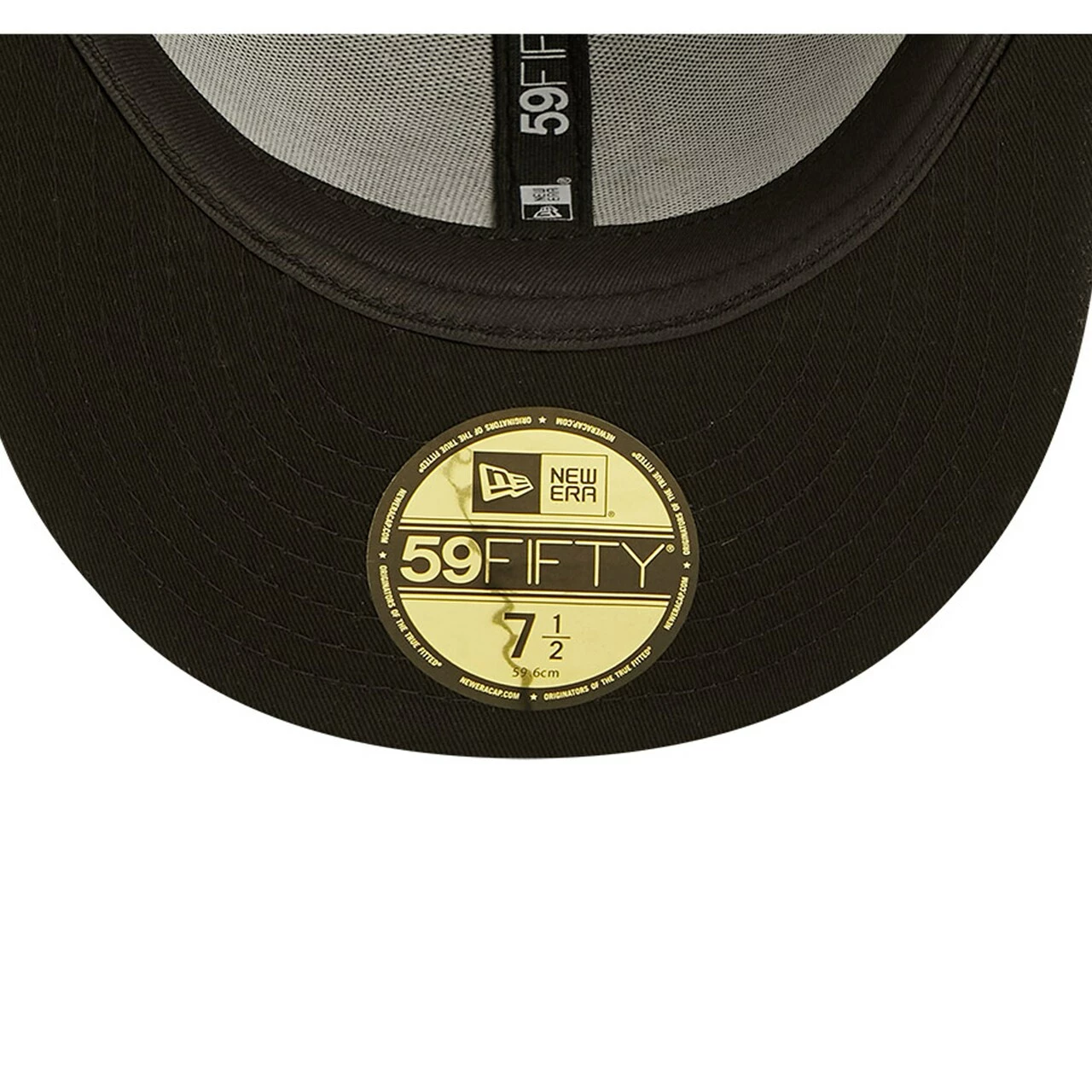 Men's New York Yankees New Era Black Flutter 59FIFTY Fitted Hat - Image 5