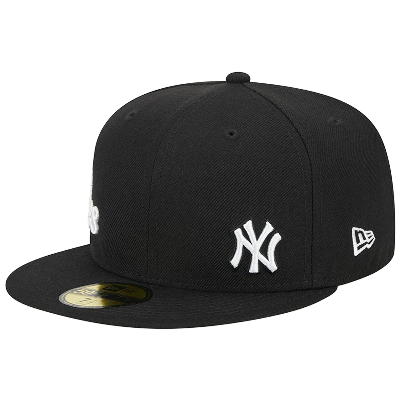 Men's New York Yankees New Era Black Jersey 59FIFTY Fitted Hat - Image 3