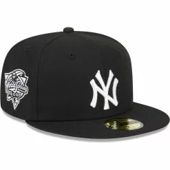Men's New York Yankees New Era Black Sidepatch 59FIFTY Fitted Hat