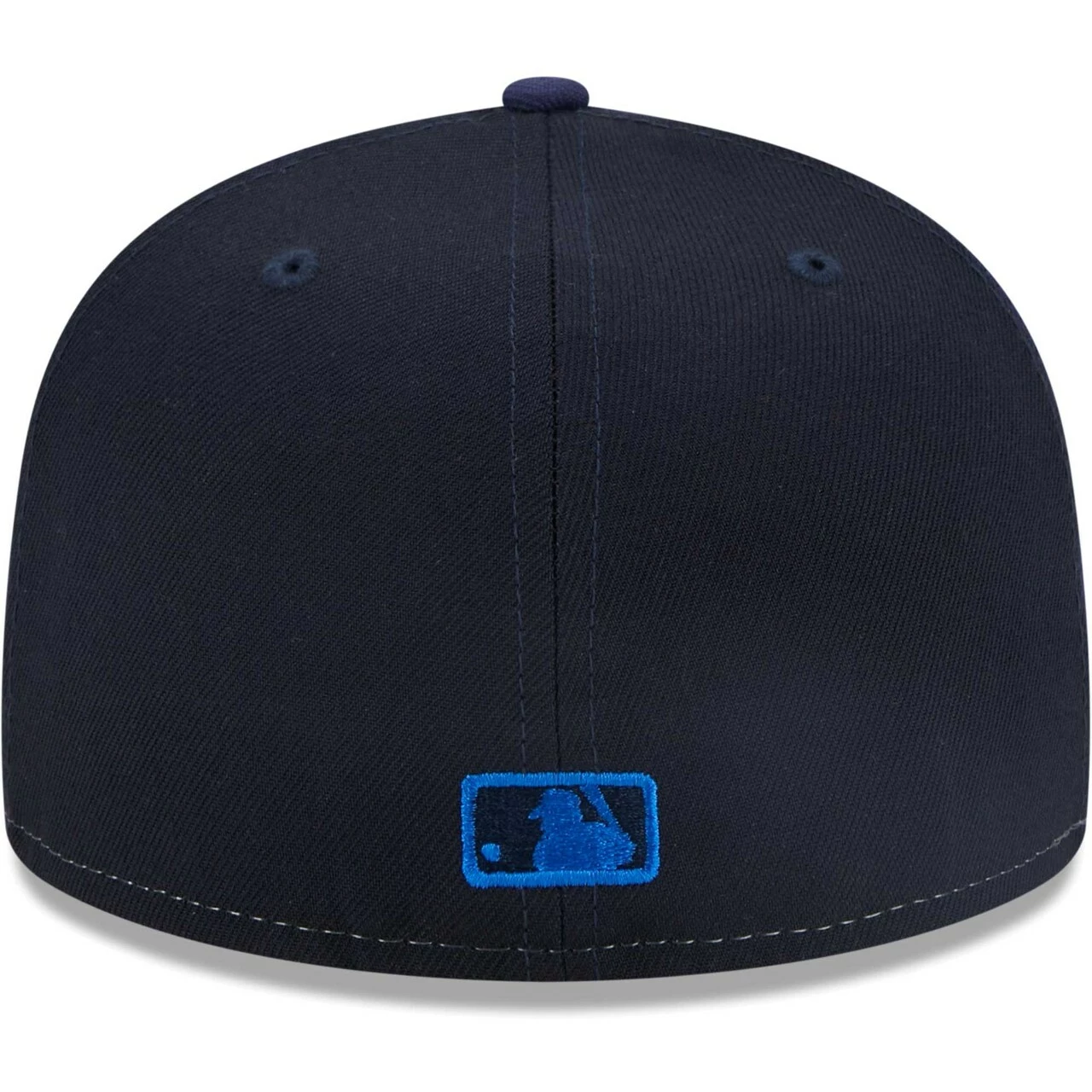 Men's New York Yankees New Era Blue Tri-Tone 59FIFTY Fitted Hat - Image 4