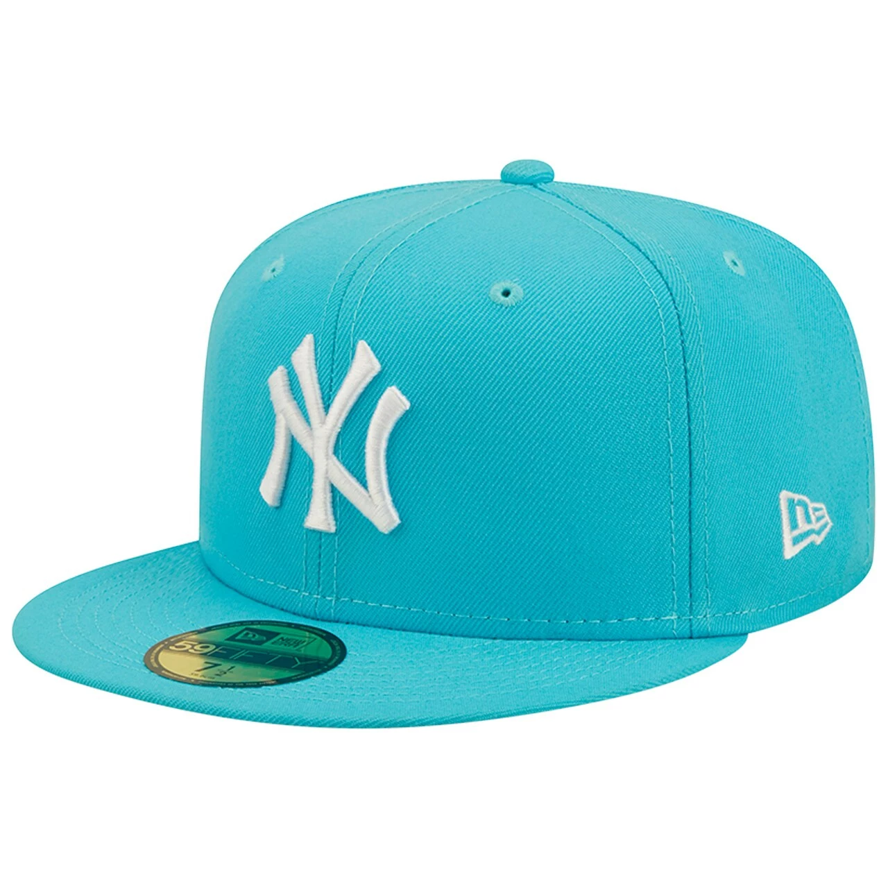 Men's New York Yankees New Era Blue Vice Highlighter Logo 59FIFTY Fitted Hat