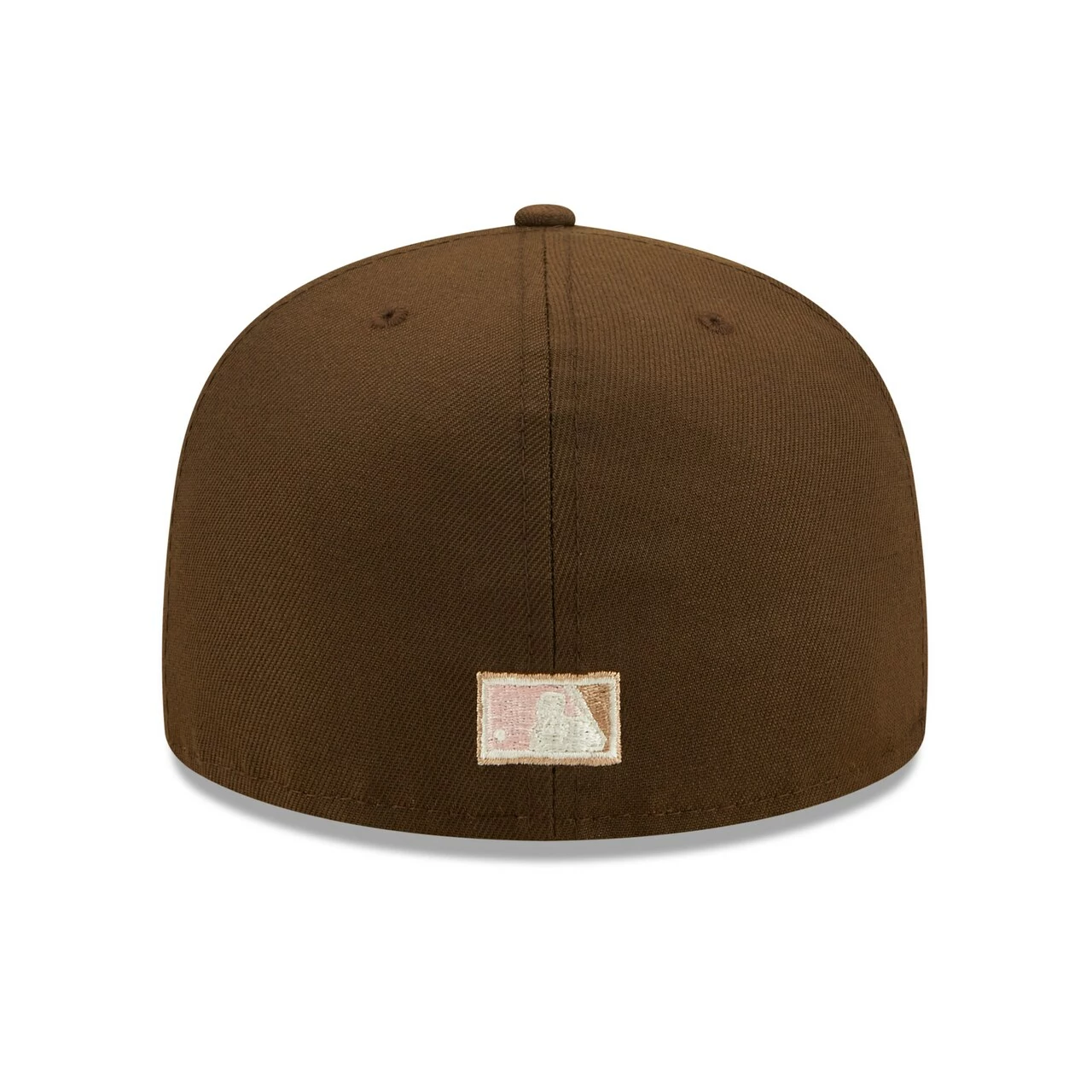 Men's New York Yankees New Era Brown Primary Logo Pink Undervisor 59FIFTY Fitted Hat - Image 4