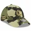 Men's Chicago Cubs New Era Camo 2022 Armed Forces Day 39THIRTY Flex Hat