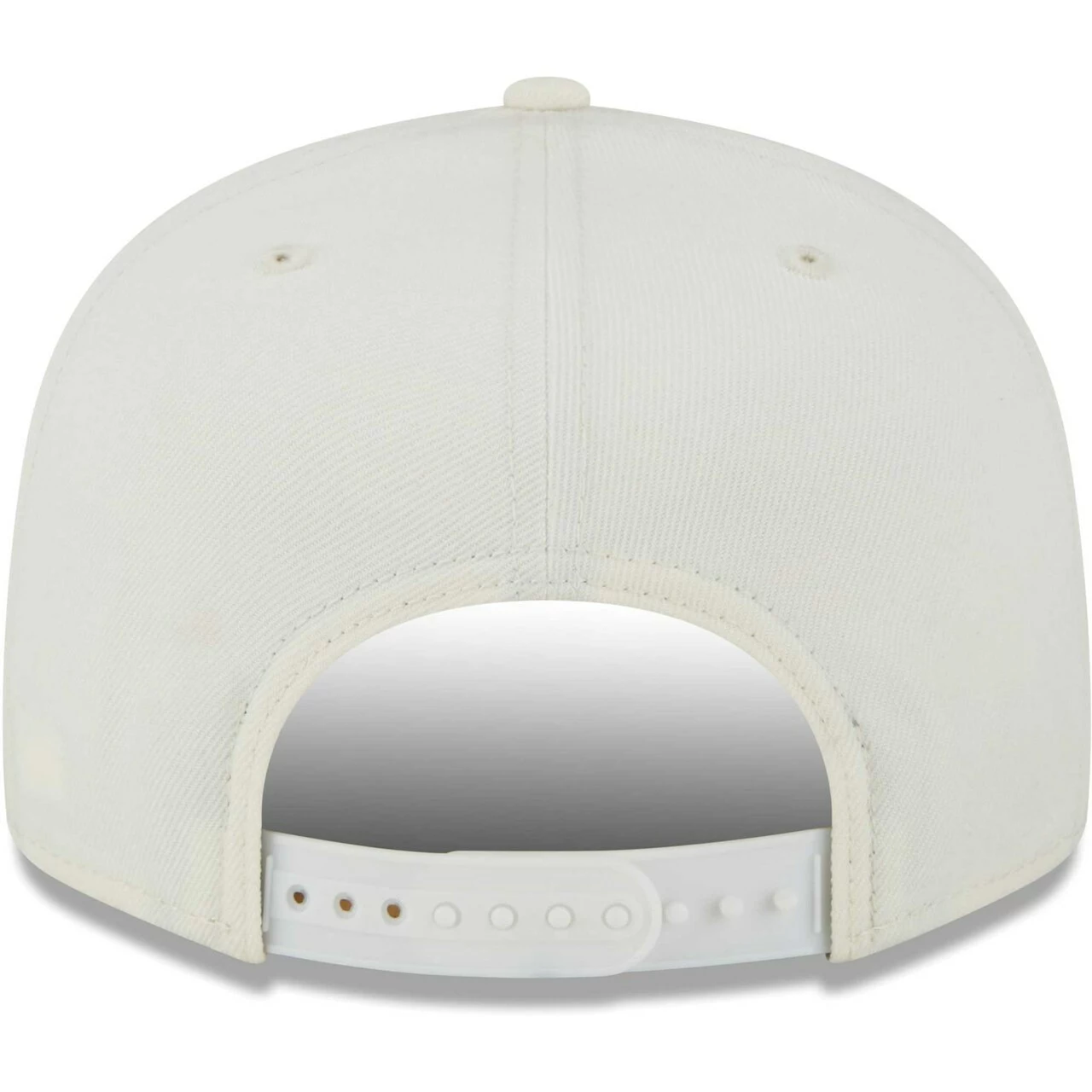 Men's Chicago Cubs New Era Cream Spring Color Basic 9FIFTY Snapback Hat - Image 4