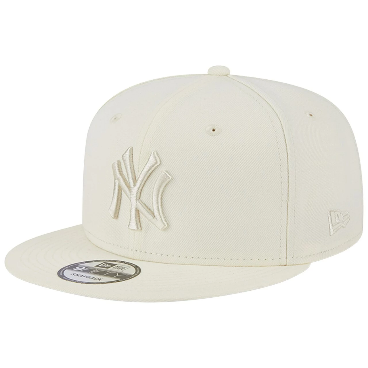 Men's New York Yankees New Era Cream Spring Color Basic 9FIFTY Snapback Hat