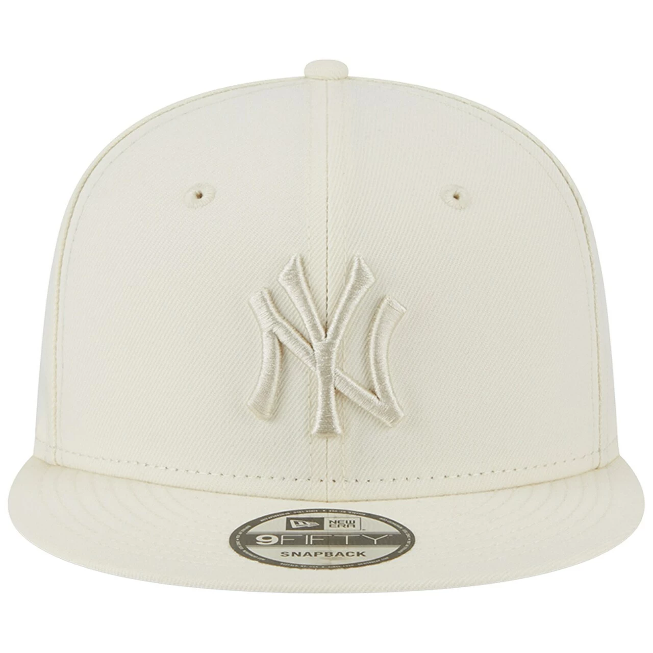 Men's New York Yankees New Era Cream Spring Color Basic 9FIFTY Snapback Hat - Image 2