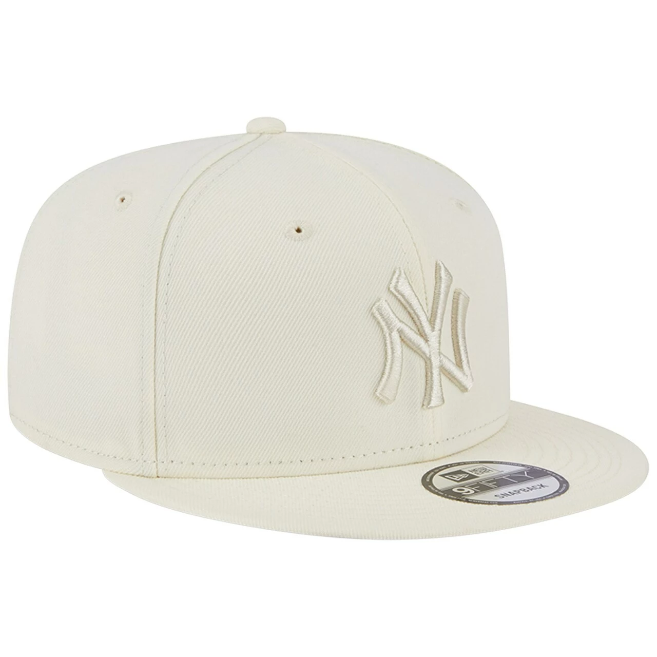 Men's New York Yankees New Era Cream Spring Color Basic 9FIFTY Snapback Hat - Image 3