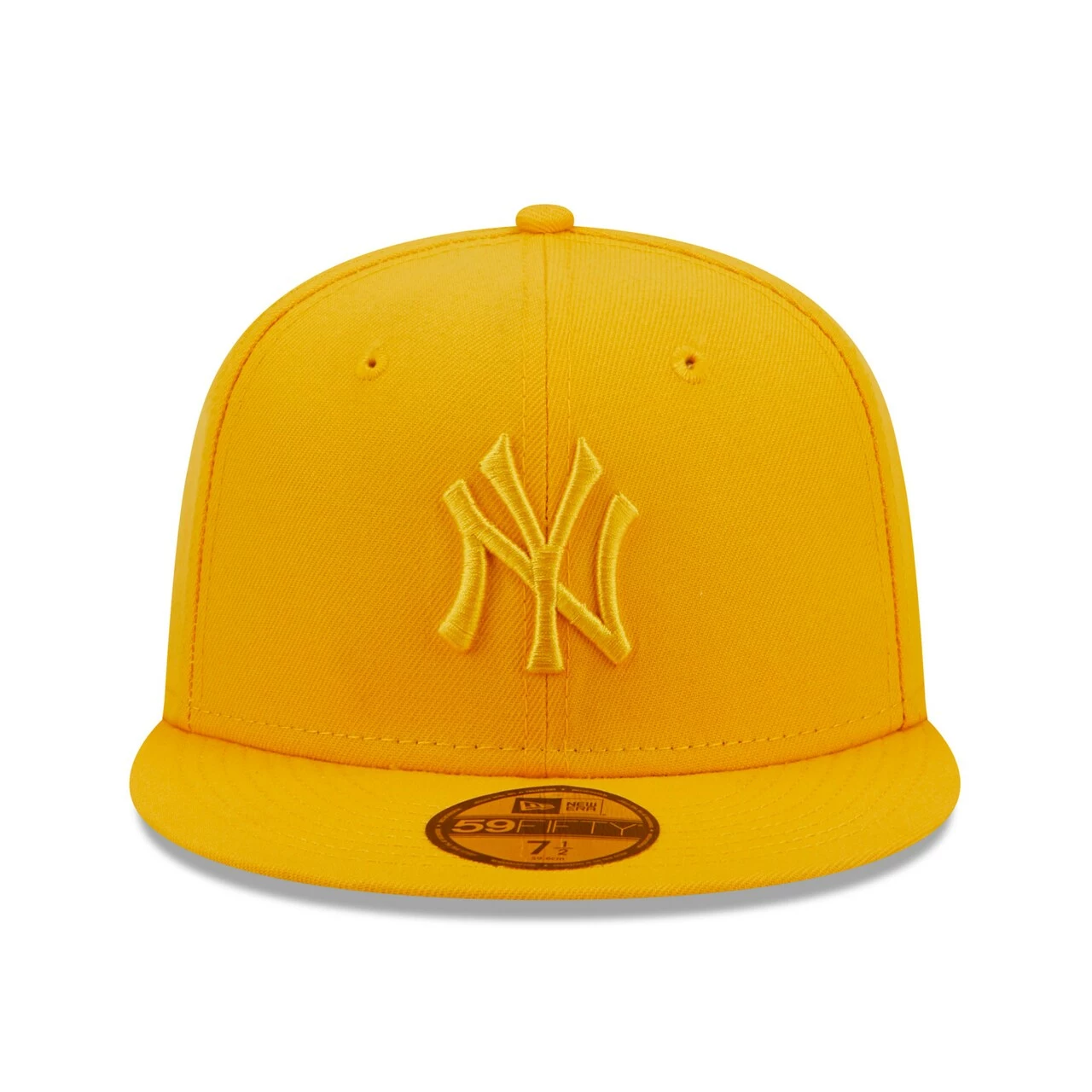 Men's New York Yankees New Era Gold Tonal 59FIFTY Fitted Hat - Image 2