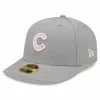 Men's Chicago Cubs New Era Gray 2022 Mother's Day On-Field Low Profile 59FIFTY Fitted Hat