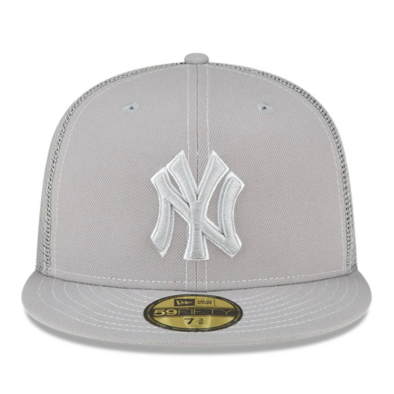 Men's New York Yankees New Era Gray 2023 On-Field Batting Practice 59FIFTY Fitted Hat - Image 2
