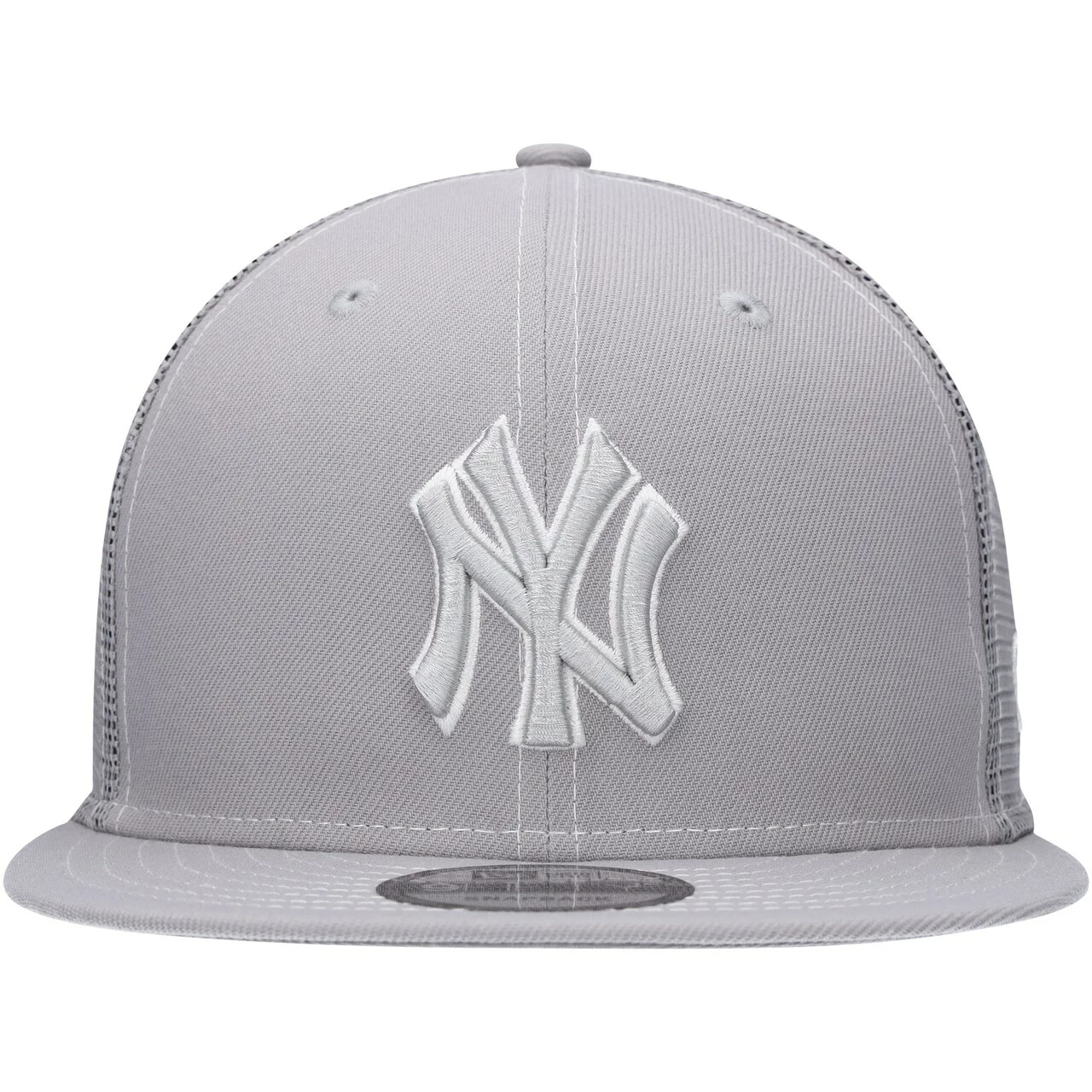 Men's New York Yankees New Era Gray 2023 On-Field Batting Practice 9FIFTY Snapback Hat - Image 2