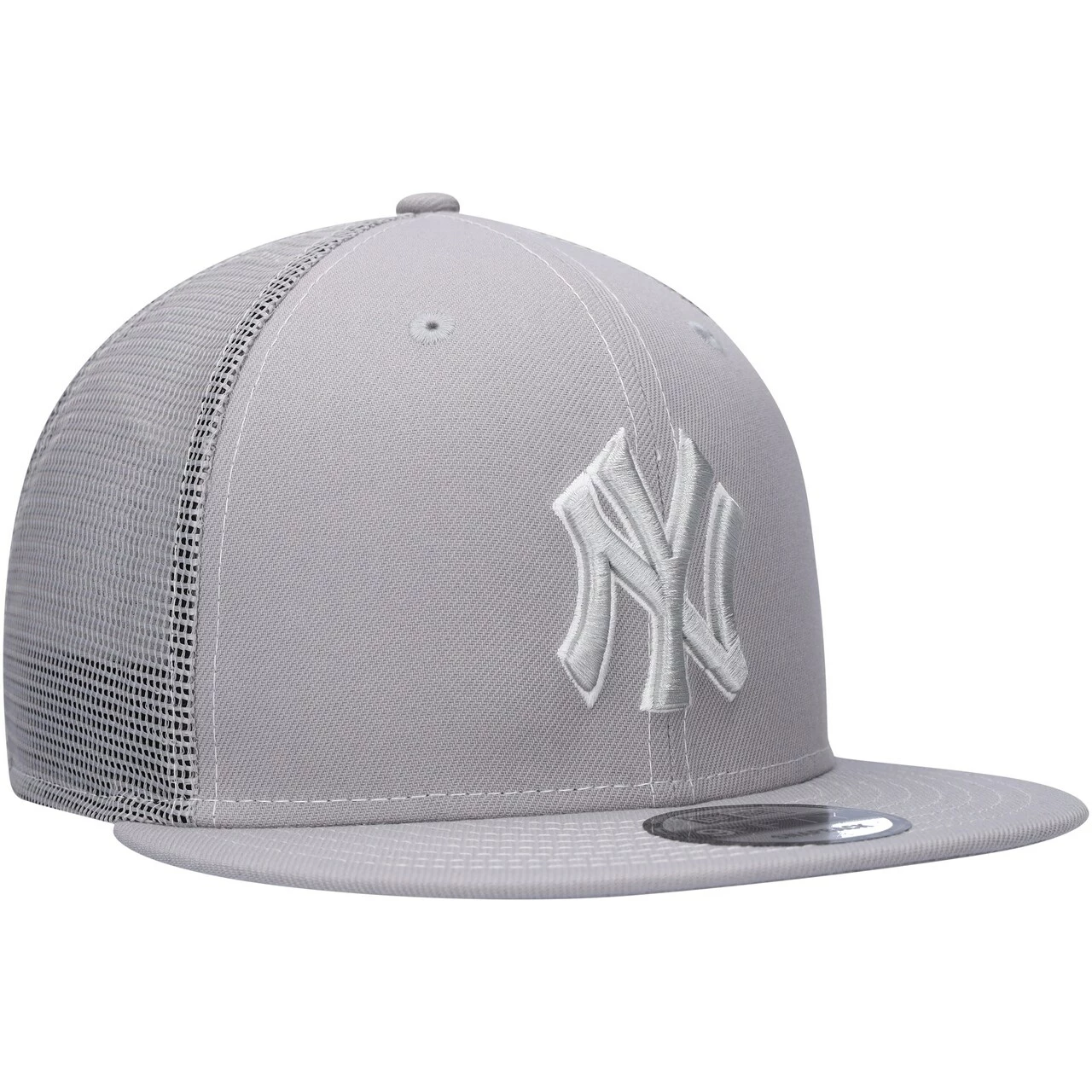 Men's New York Yankees New Era Gray 2023 On-Field Batting Practice 9FIFTY Snapback Hat - Image 3