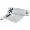 Men's New York Yankees New Era Gray Adjustable Visor