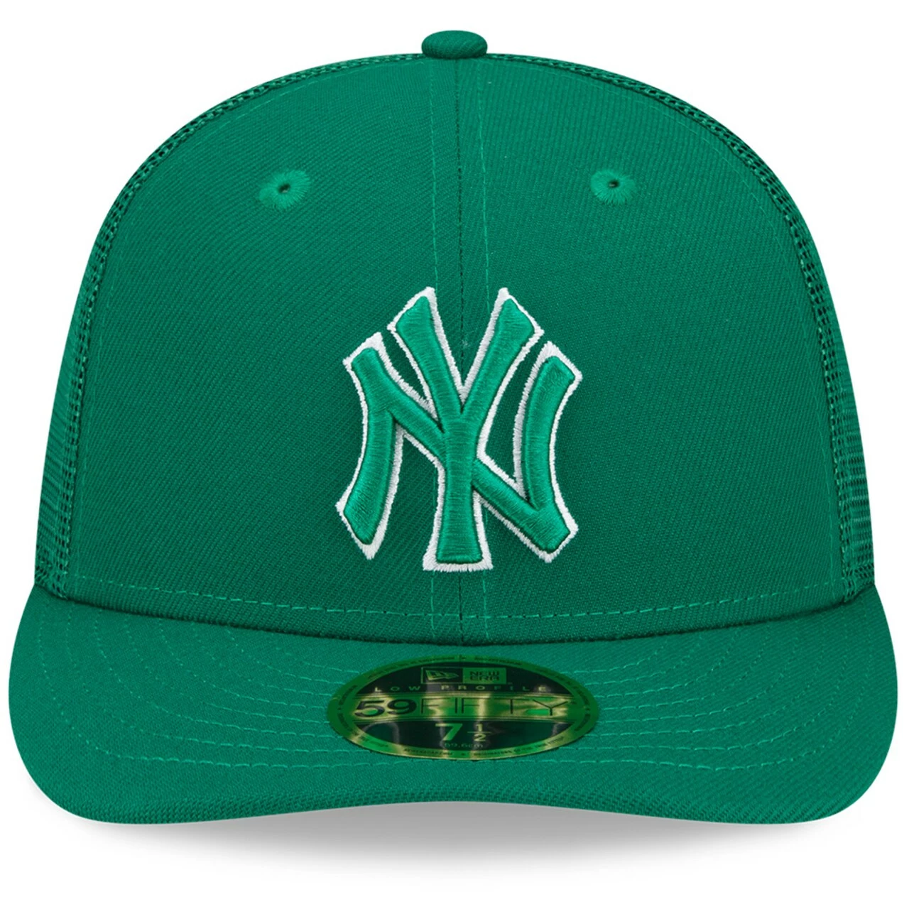Men's New York Yankees New Era Green 2022 St. Patrick's Day Low Profile 59FIFTY Fitted Hat - Image 2