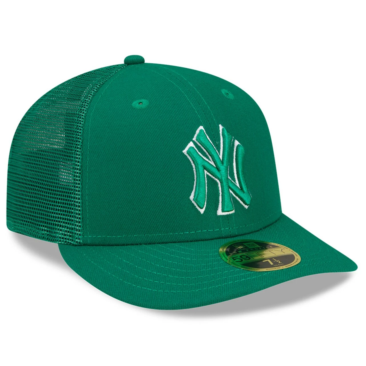 Men's New York Yankees New Era Green 2022 St. Patrick's Day Low Profile 59FIFTY Fitted Hat - Image 3