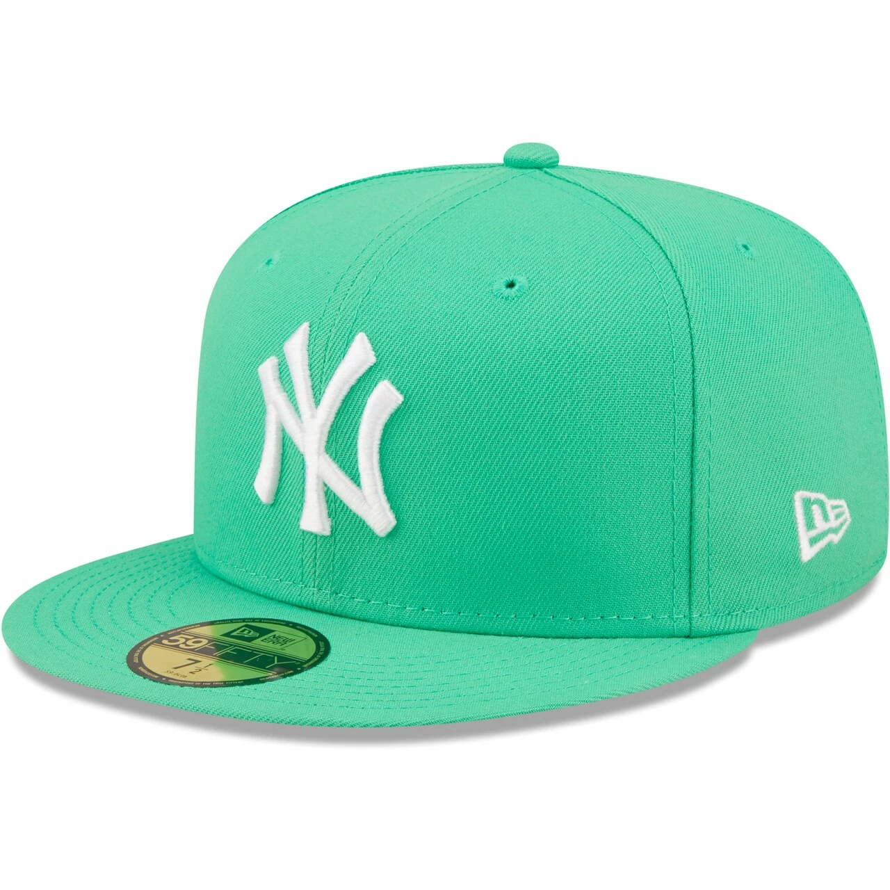 Men's New York Yankees New Era Green Logo 59FIFTY Fitted Hat
