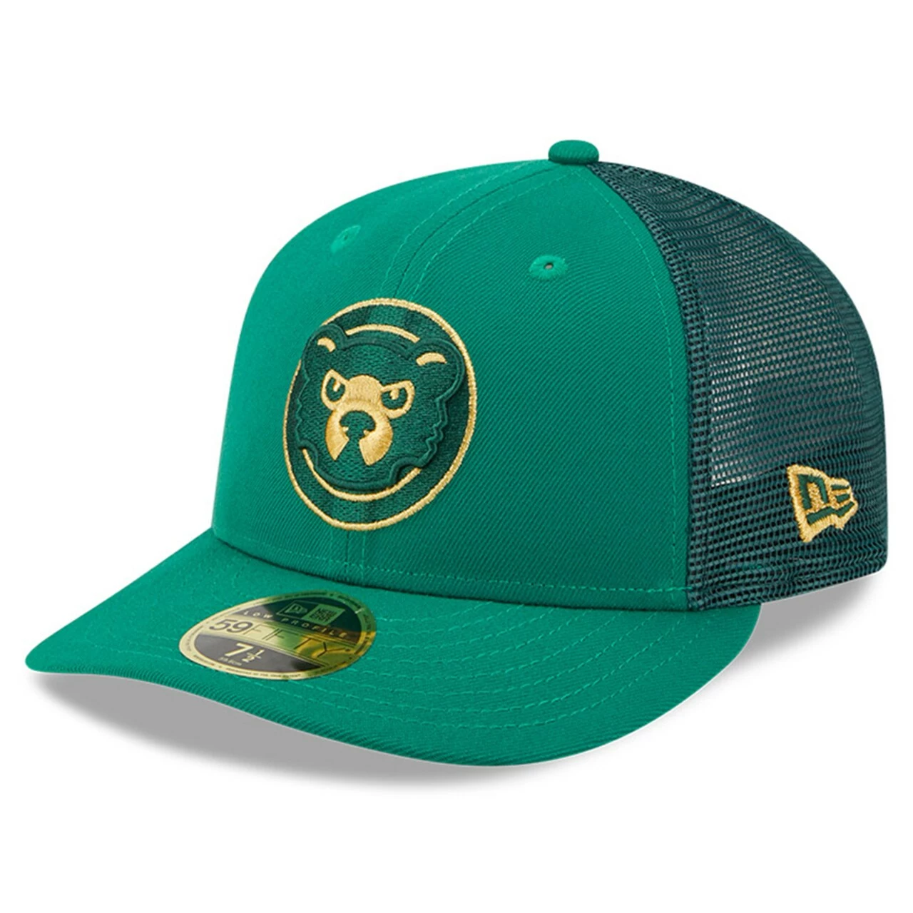 Men's Chicago Cubs New Era Kelly Green 2023 St. Patrick's Day Low Profile 59FIFTY Fitted Hat