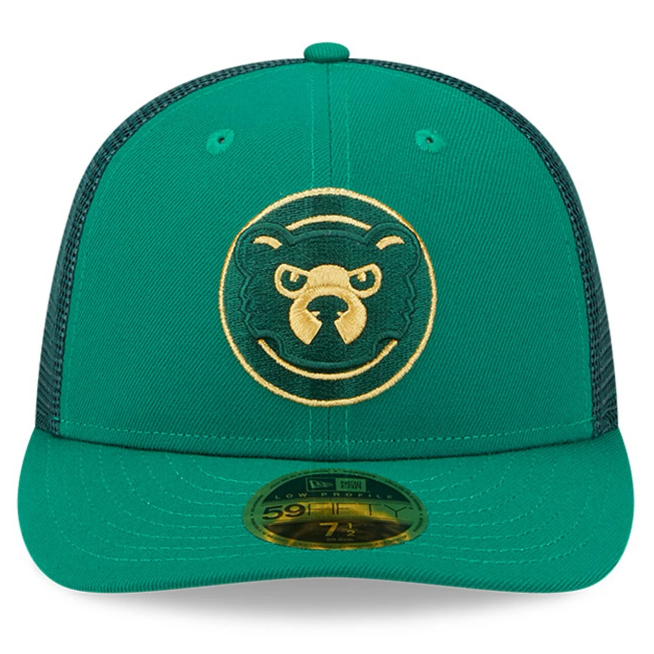 Men's Chicago Cubs New Era Kelly Green 2023 St. Patrick's Day Low Profile 59FIFTY Fitted Hat - Image 2