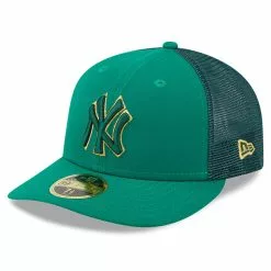 Men's New York Yankees New Era Kelly Green 2023 St. Patrick's Day Low Profile 59FIFTY Fitted Hat