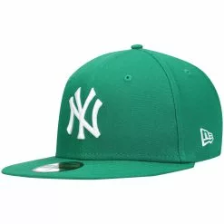 Men's New York Yankees New Era Kelly Green White Logo 59FIFTY Fitted Hat