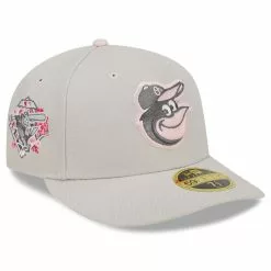 Men's Baltimore Orioles New Era Khaki 2023 Mother's Day Low Profile 59FIFTY Fitted Hat