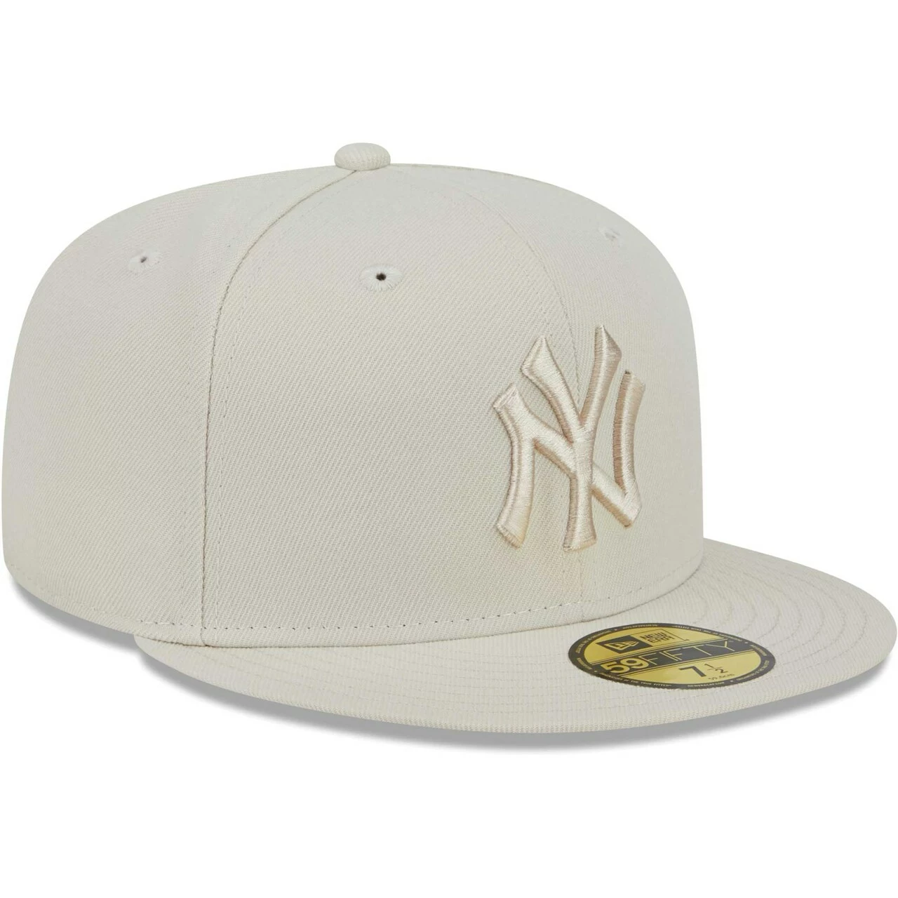 Men's New York Yankees New Era Khaki Tonal 59FIFTY Fitted Hat - Image 3