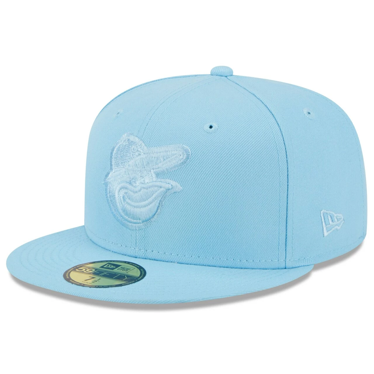 Men's Baltimore Orioles New Era Light Blue 2023 Spring Color Basic 59FIFTY Fitted Hat