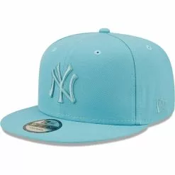 Men's New York Yankees New Era Light Blue Color Pack Tonal 9FIFTY Snapback Hat