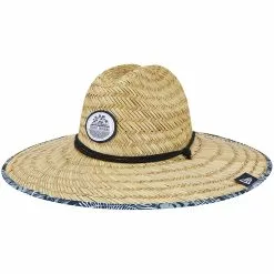 Men's New York Yankees New Era Natural 2023 Spring Training Floral Straw Hat