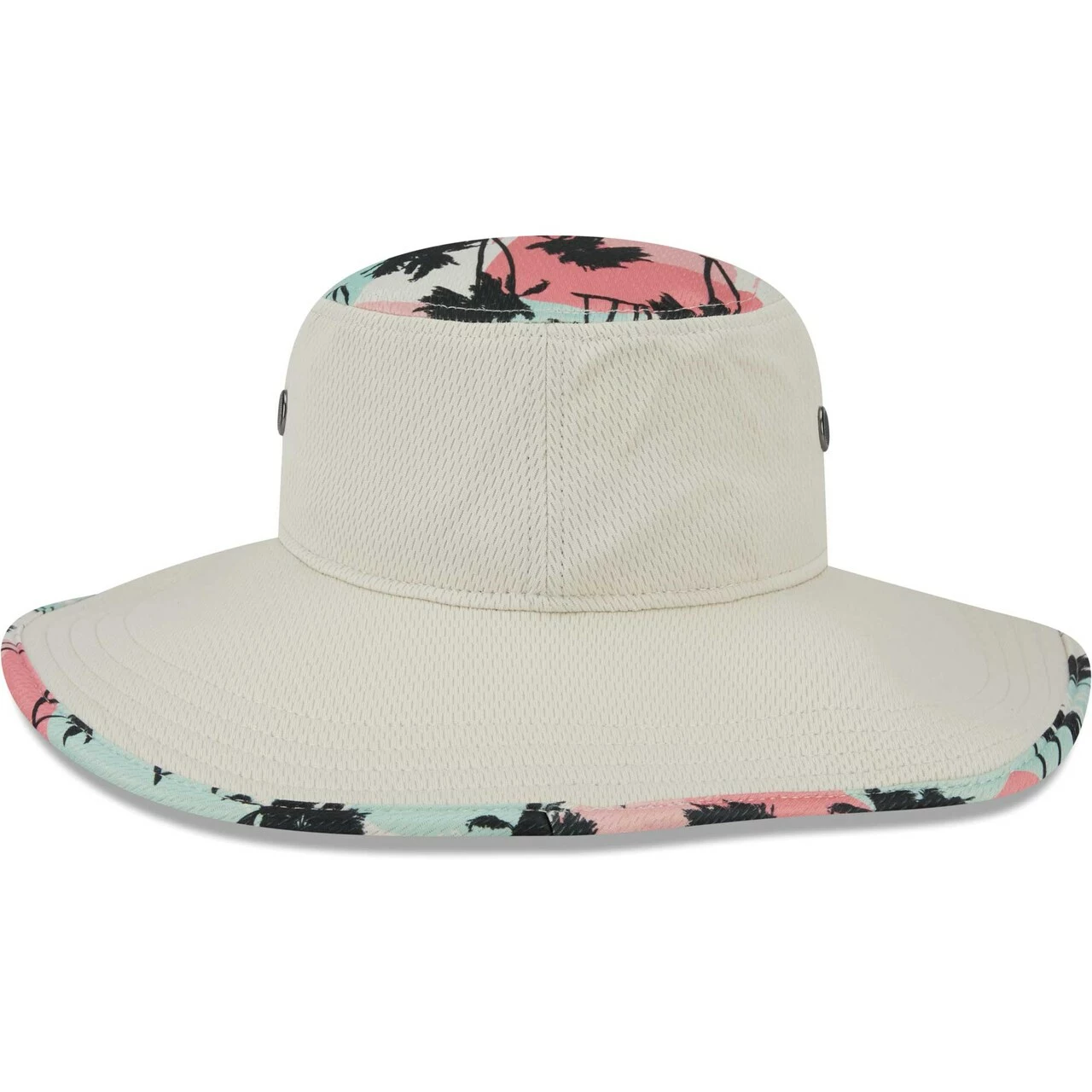 Men's New York Yankees New Era Natural Retro Beachin' Bucket Hat - Image 2